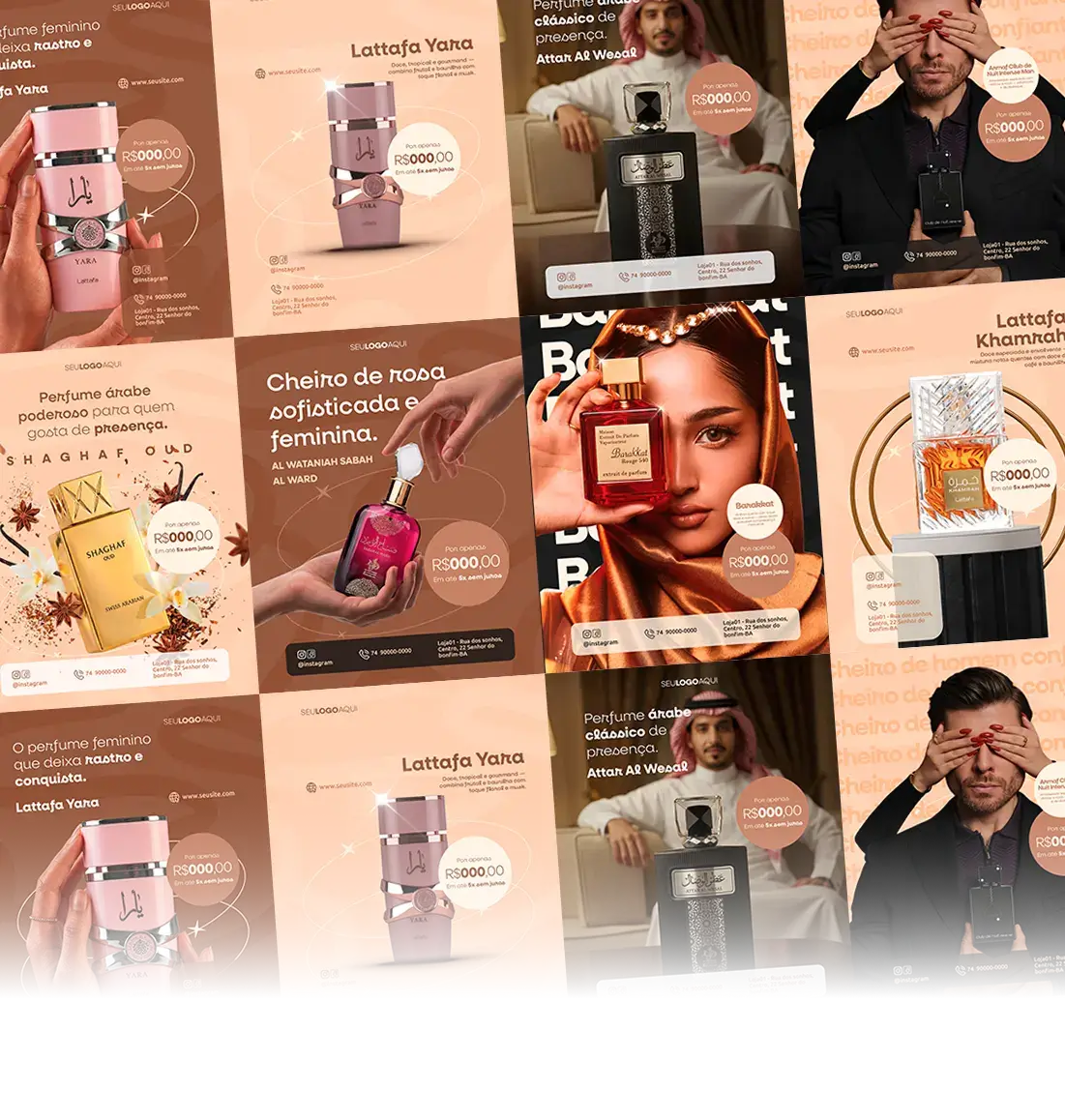 Pack Editables Premium Perfumes Árabes